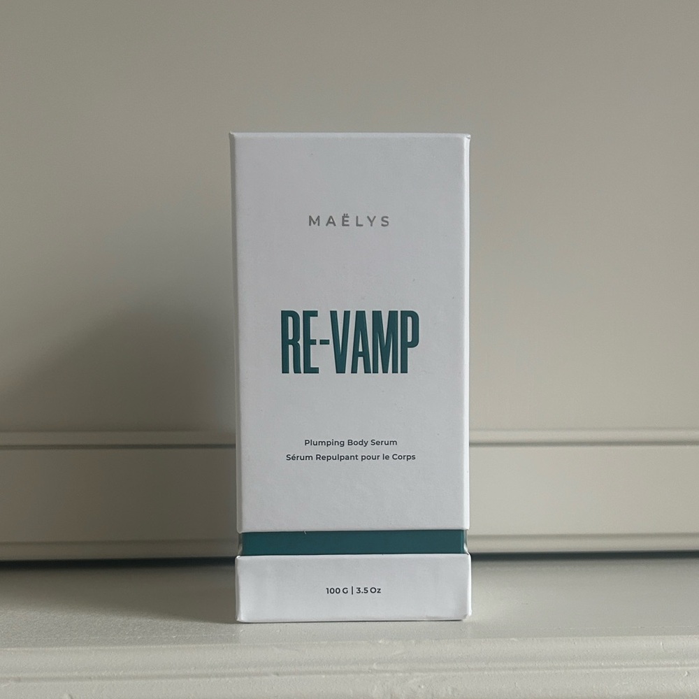 RE-VAMP Plumping Body Serum - White and Teal